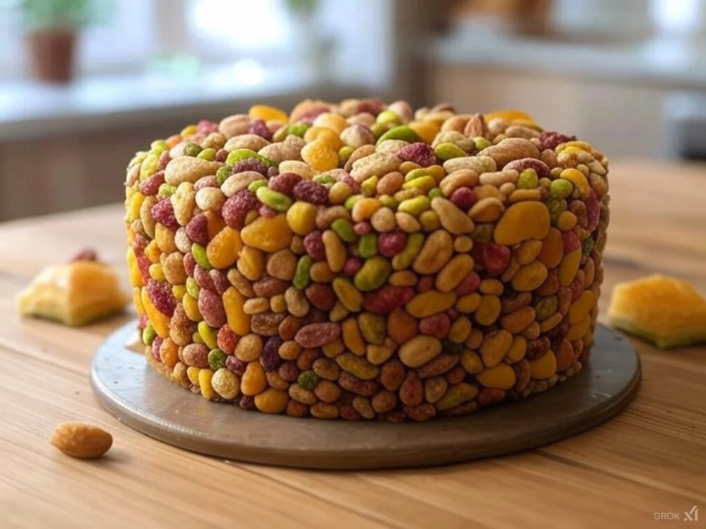 كيك محشي بالمكسرات