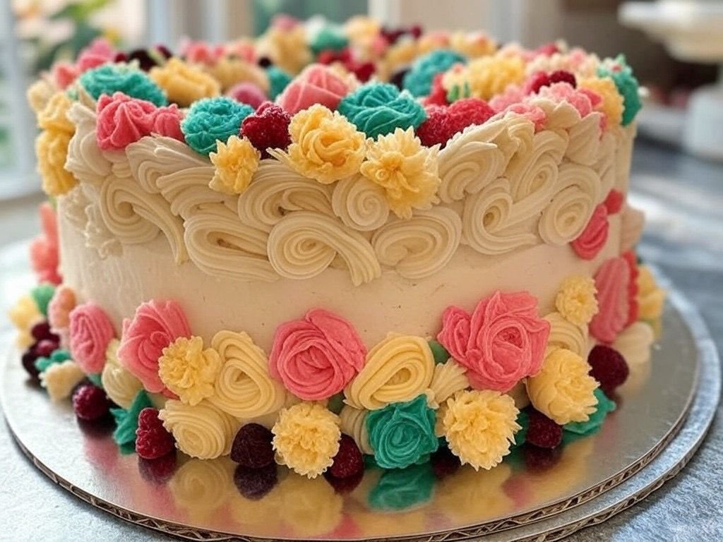 كيك الطبقات العائلية – متعة المذاق في كل طبقة!