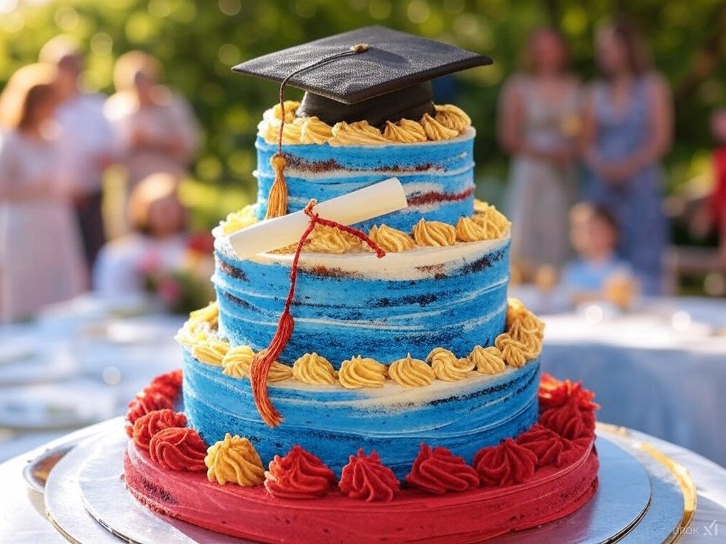 احتفل بلحظة نجاحك بأناقة مع تورتة التخرج العصرية!