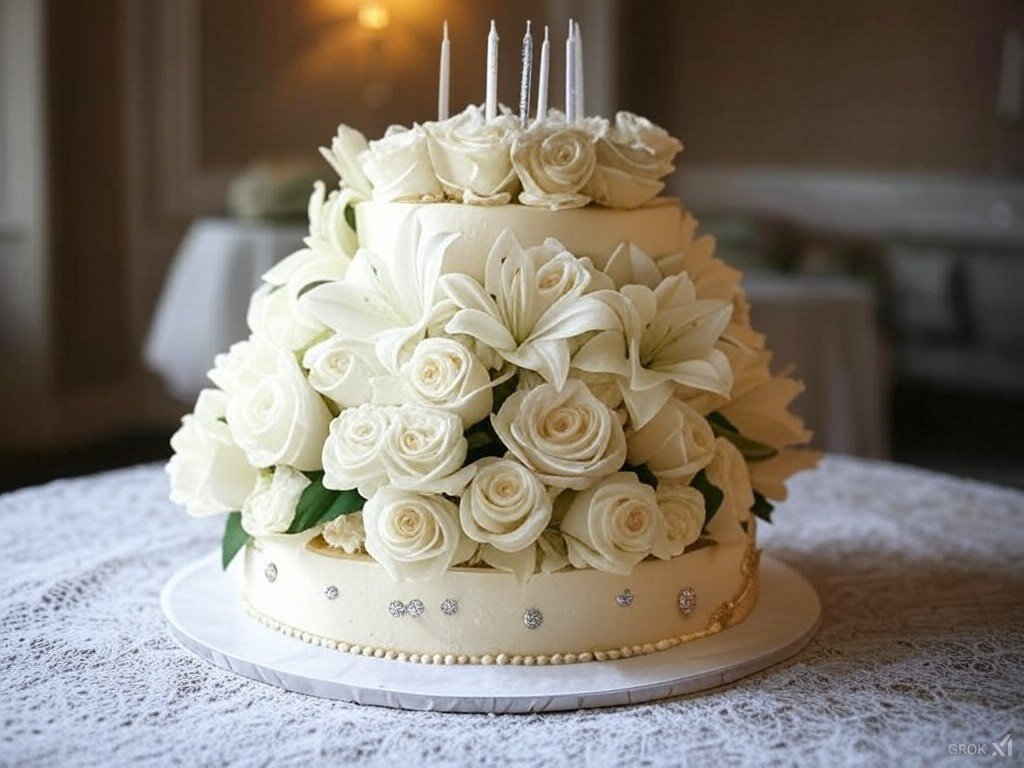 احتفل بذكراك السنوية بتورتة وكيك يجسدان الحب والأناقة!